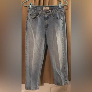 Levi Strauss Classic Blue Jean Capris